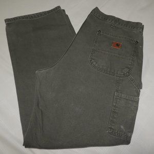 Mens CARHARTT 38 x 32 Doublefront Carpenter PANTS